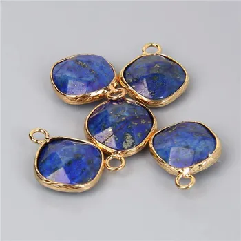 Přívěsek 2-5 ks Přívěsek přírodní kámen na řetízek | přívěsek, šperk - 17 Lapis Lazuli , 5 kusů