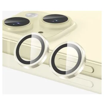 Unicorno ochranné sklo fotoparátu s aplikátorem iPhone 15, 15 PLUS gold