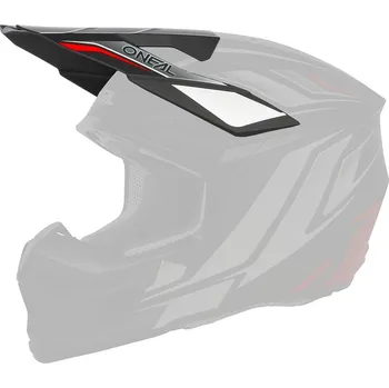 Cyklistická přilba Náhradní kšilt - O´NEAL 3Series VERTICAL - Černá / Bílá