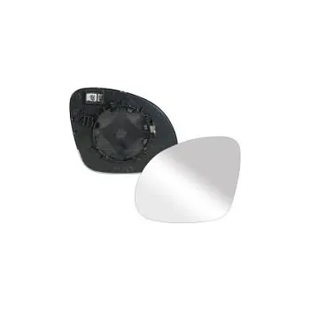 Auto zrcátko Sklo levého zpětného zrcátka ŠKODA YETI | 2009-2013 | vyhřívané | chromové | vypouklé | VIEW MAX |