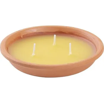 Svíčka Doplňkový sortiment Svíčka Citronella repelent, 12,5x3cm/80g, terracotta
