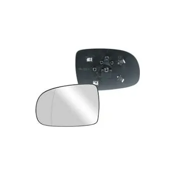 Auto zrcátko Sklo levého zpětného zrcátka OPEL CORSA C | 2000-2003 | vyhřívané | chromové | asférické | VIEW MAX |