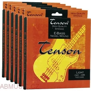 Struna pro kytaru a smyčcový nástroj Struny TENSON E-Bass - basová kytara, baskytara Nikl (Extra Light , struny na basovou kytaru)