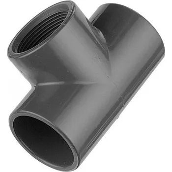 Technika k zahradnímu jezírku 50x1"x50 T-kus PVC 90° vnitřní závit