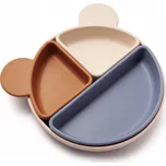 Kidnort Silikonový dělený talíř Retter…