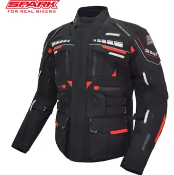 Moto bunda moto bunda SPARK AVENGER EVO, černá Velikost: L