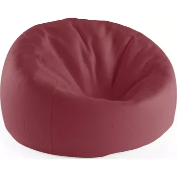 Sedací pytel Sablio Sedací vak Cocoon Tmavě červená - 115 x 75 cm x 45 cm - Sablio