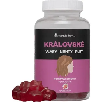 Kralovstvizdravi.cz Královské vlasy, nehty, pleť s biotinem a vitamíny B5, B6, B12