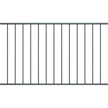 Plot Plotový panel s práškovým nástřikem z oceli 1,7 x 0,75 m bílý