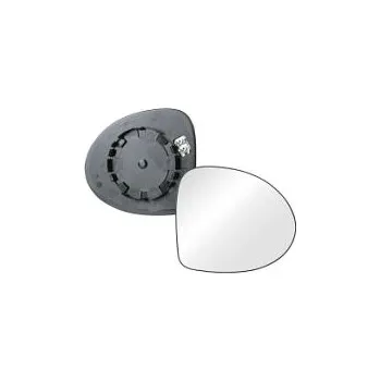 Auto zrcátko Sklo pravého zpětného zrcátka RENAULT TWINGO II | 2007-2011 | vyhřívané | chromové | vypouklé | VIEW MAX |