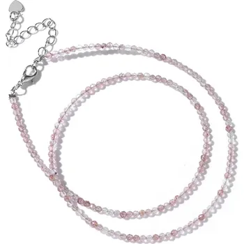 Náhrdelník Jemný minerální náhrdelník ruční výroba | Náhrdelník, Šperky - Č.19 Jahoda