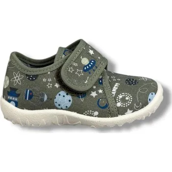 Chlapecké bačkory Domácí obuv Superfit Spotty 1-009246-7540 - Vesmír - 19