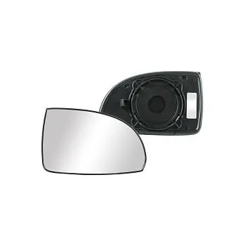 Auto zrcátko Sklo pravého zpětného zrcátka KIA RIO (DE) | 2005-2011 | nevyhřívané | chromové | vypouklé | TAIWAN |