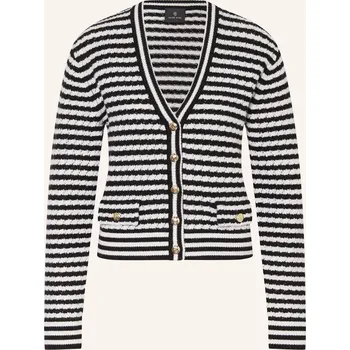 Dámský svetr Anine Bing Dámský Pletený Kabátek Gwen, černá / bílá, 40