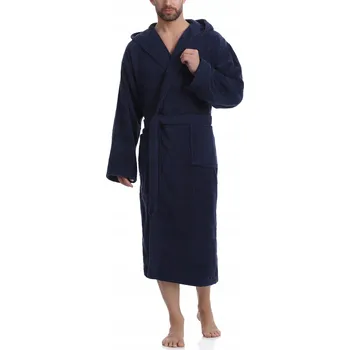 Pánská móda Pánský župan s S KAPUCÍ Froté M