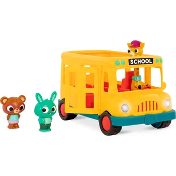 autíčko Hudební školní autobus se žirafou B.Toys Lb1915