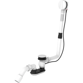 Sifon Odpadní a přepadová armatura, standardní délka, bílá matná H2951422680001