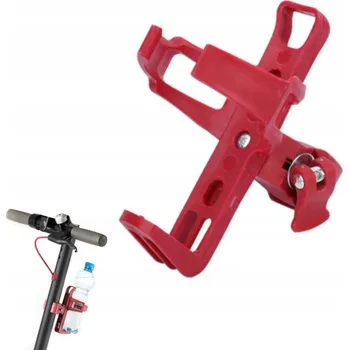 Košík na láhev Držák na láhev pro koloběžku Inoparts červený