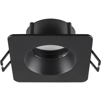 Příslušenství pro svítidlo SLV - BIG WHITE NEW TRIA® 68 kroužek pro vestavbu do stropu, D: 8,2 Š: 8,2 H: 3,4 cm, IP 65, černá - BIG WHITE (SLV) LA 1007347