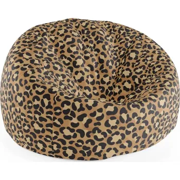 Sedací pytel Sablio Sedací vak Cocoon Gepardí vzor - 115 x 75 cm x 45 cm - Sablio