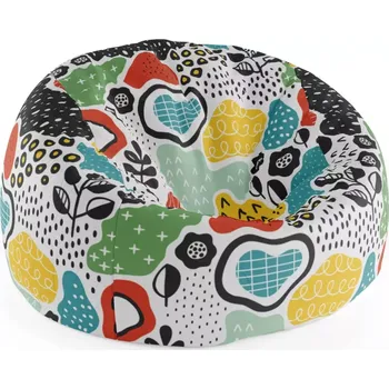 Sedací pytel Sablio Sedací vak Cocoon Dětské malování - 115 x 75 cm x 45 cm - Sablio