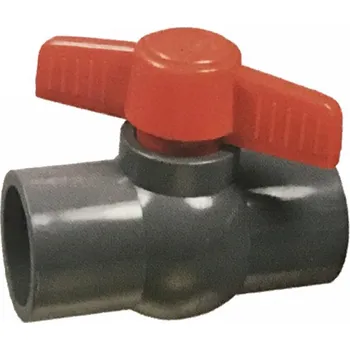 Technika k zahradnímu jezírku PVC 25x25 Kulový ventil oboustranný PN 10