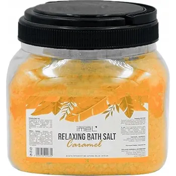 IMEL RELAXAČNÍ SŮL DO KOUPELE KARAMELOVÁ SŮL DO KOUPELE KARAMEL 2KG 2000G