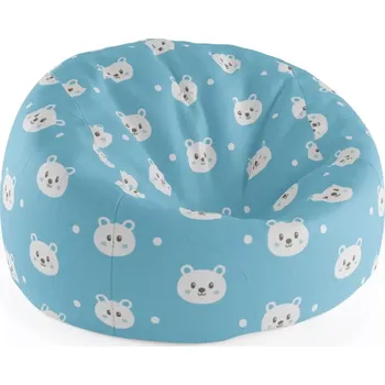 Sedací pytel Sablio Sedací vak Cocoon Medvídci - 115 x 75 cm x 45 cm - Sablio