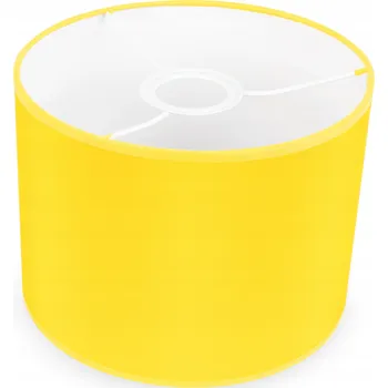 Obraz STÍNIDLO NA STROPNÍ LAMPU NOČNÍ LAMPY ŽLUTÉ 20CM