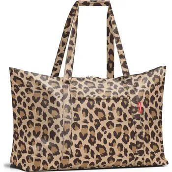 Nákupní taška Skládací taška Reisenthel Mini Maxi Travelbag leo macchiato