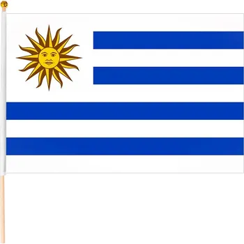 Vlajka Uruguay vlajka malá (Uruguayská východní republika vlajka na tyči)
