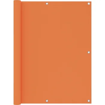 Markýza Balkónová zástěna oranžová 90 x 500 cm oxfordská látka