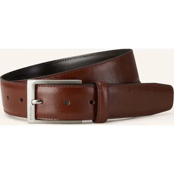 Opasek Strellson Pánský Kožený Opasek, hnědá, 105