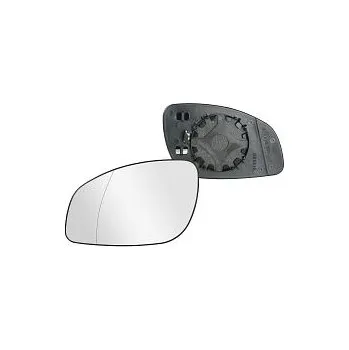 Auto zrcátko Sklo levého zpětného zrcátka OPEL VECTRA C Facelift | 2005-2008 | nevyhřívané | chromové | asférické | VIEW MAX |