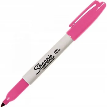 Permanentní popisovač RŮŽOVÝ neonový Sharpie FIXA PASTELOVÁ tenká