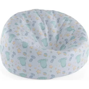 Sedací pytel Sablio Sedací vak Cocoon Dětské oblečky - 115 x 75 cm x 45 cm - Sablio