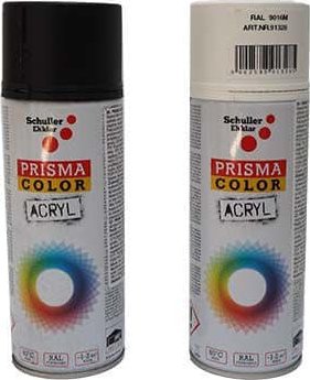 Sprej barva, matná, 400 ml, černá