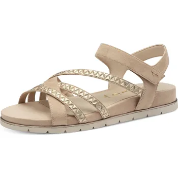 Dámské sandále DÁMSKÉ SANDÁLY TAMARIS 1-28152-44 425 BÉŽOVÁ Barva: BÉŽOVÁ, Velikost: 40