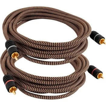 Audio kabel Kabel stereo RCA do RCA PROSON Arctic 5,5 m