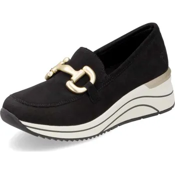 Dámské mokasíny Rieker Remonte D0T12-02 černé S5