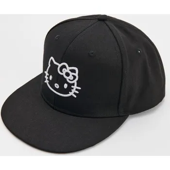 Módní doplněk Kšiltovka full cap Hello Kitty - ONE SIZE - House - černá - 727DL-99X