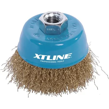 Dílna XTLINE Kartáč hrnkový vlnitý M14 | 75 mm