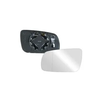 Auto zrcátko Sklo levého zpětného zrcátka AUDI A6 (C5) | 1997-2001 | nevyhřívané | chromové | asférické | VIEW MAX |