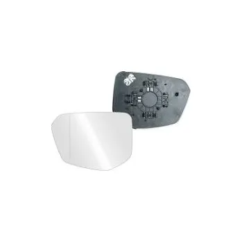 Auto zrcátko Sklo levého zpětného zrcátka HONDA CIVIC | 2016-2021 | vyhřívané | chromové | asférické | TAIWAN |