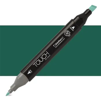 Lihová fixa TOUCH oboustranná Fine & Chisel, BG51 Dark green