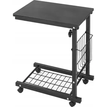 Konferenční stolek Stolek Timeless Tools obdélníkový 48 x 30 x 80 cm černý