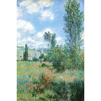 Plakát Plakát, Obraz - View of Vetheuil, Claude Monet