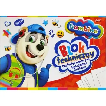 Blok Technický BLOK na Kreslení A3 10 Listů BÍLÝ Unipap Školní BLOKY