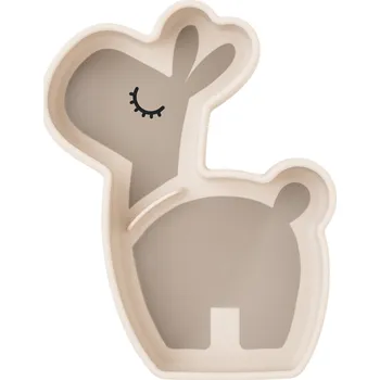 Done by Deer Silikonový talíř Stick and Stay Lalee, Sand