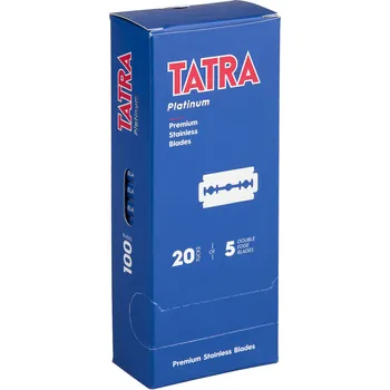 Příslušenství k holicímu strojku Žiletky na holení Tatra Platinum 100 ks